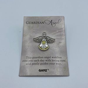 NEW! Ganz Guardian Angel Enameled Brooch